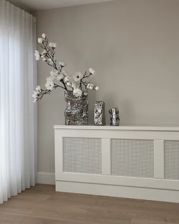 Kami vase big 49,5x35 cm - Chrome - 101 Copenhagen