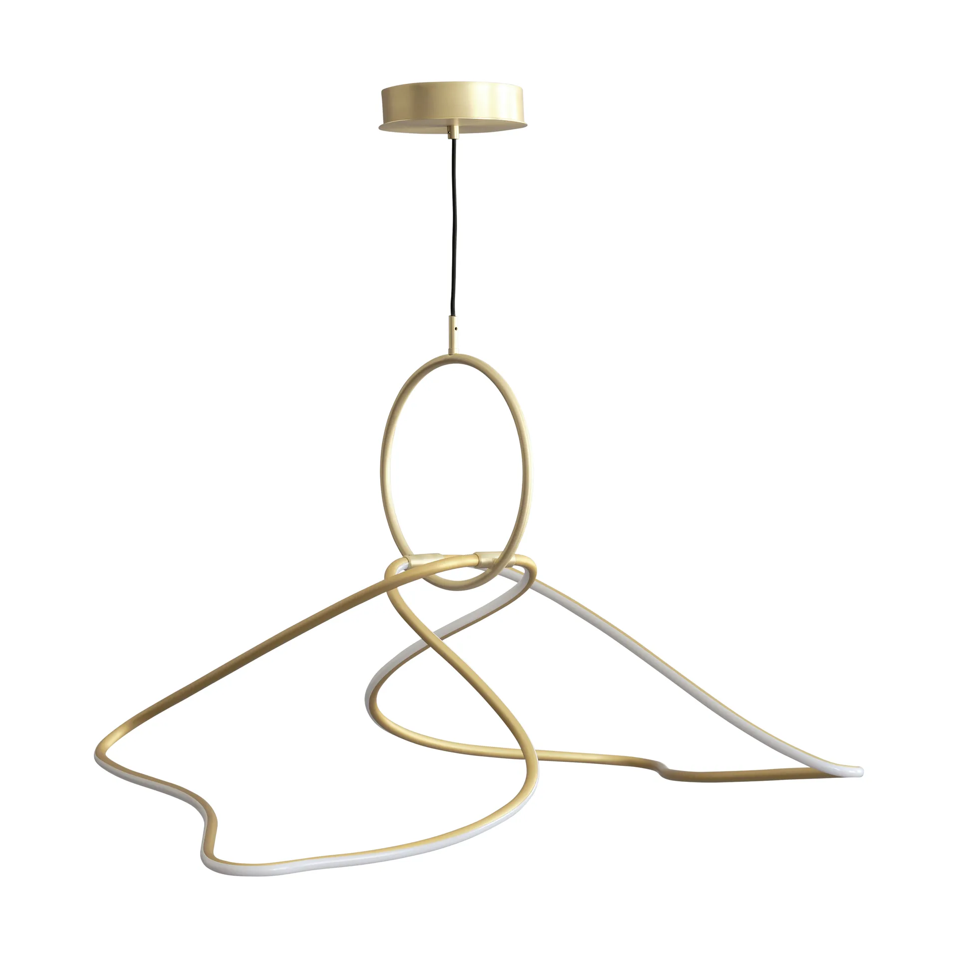 Kumo Chandelier Mini lysekrone, Brass 101 Copenhagen