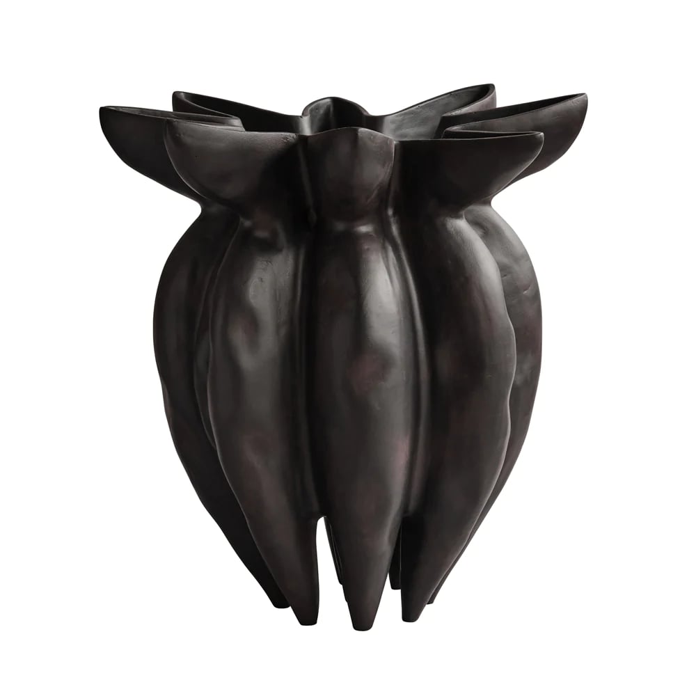 101 Copenhagen Lotus vase mini 35×32 cm Coffee