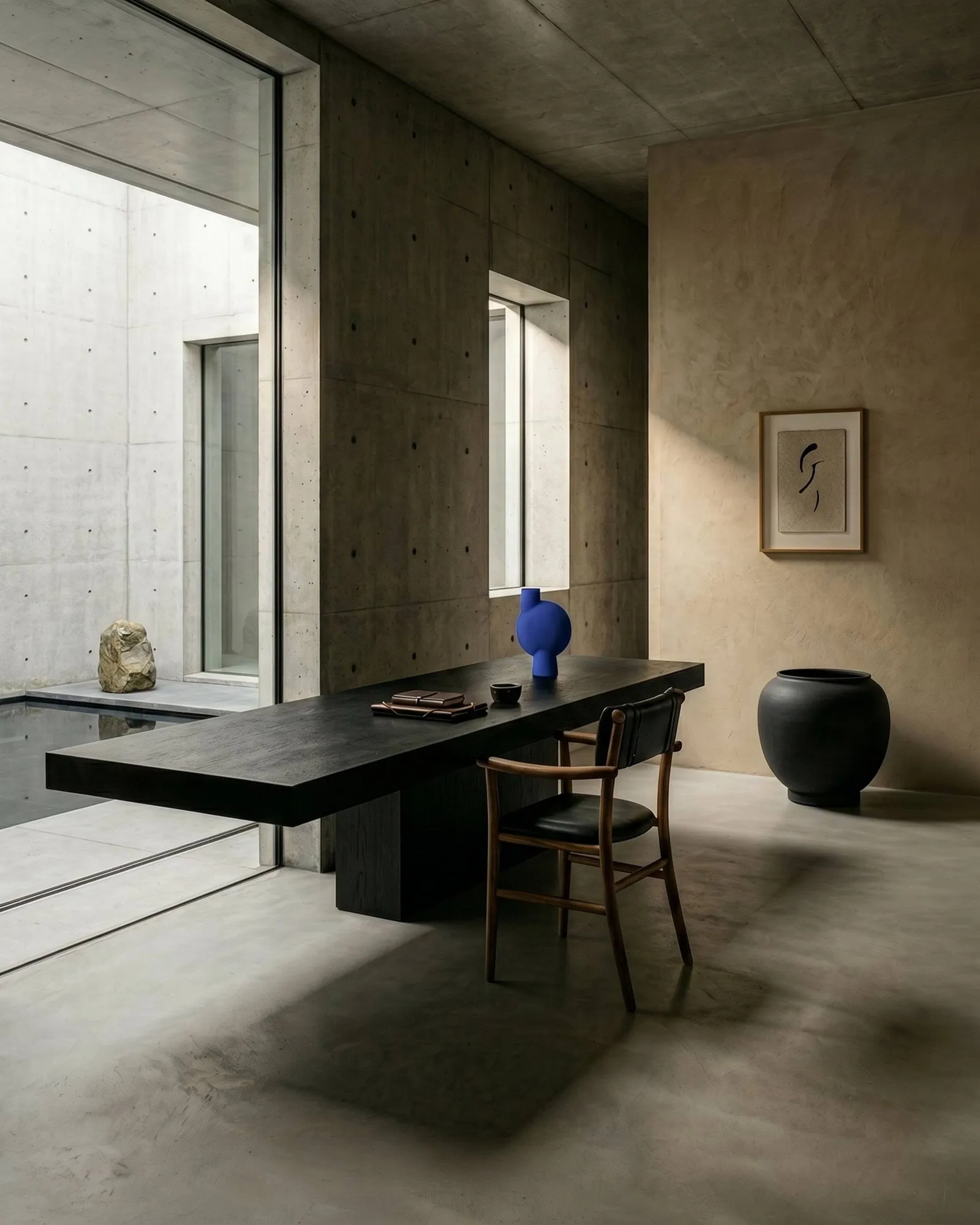 Sphere Bubl vase Medio, Marrakech blå 101 Copenhagen