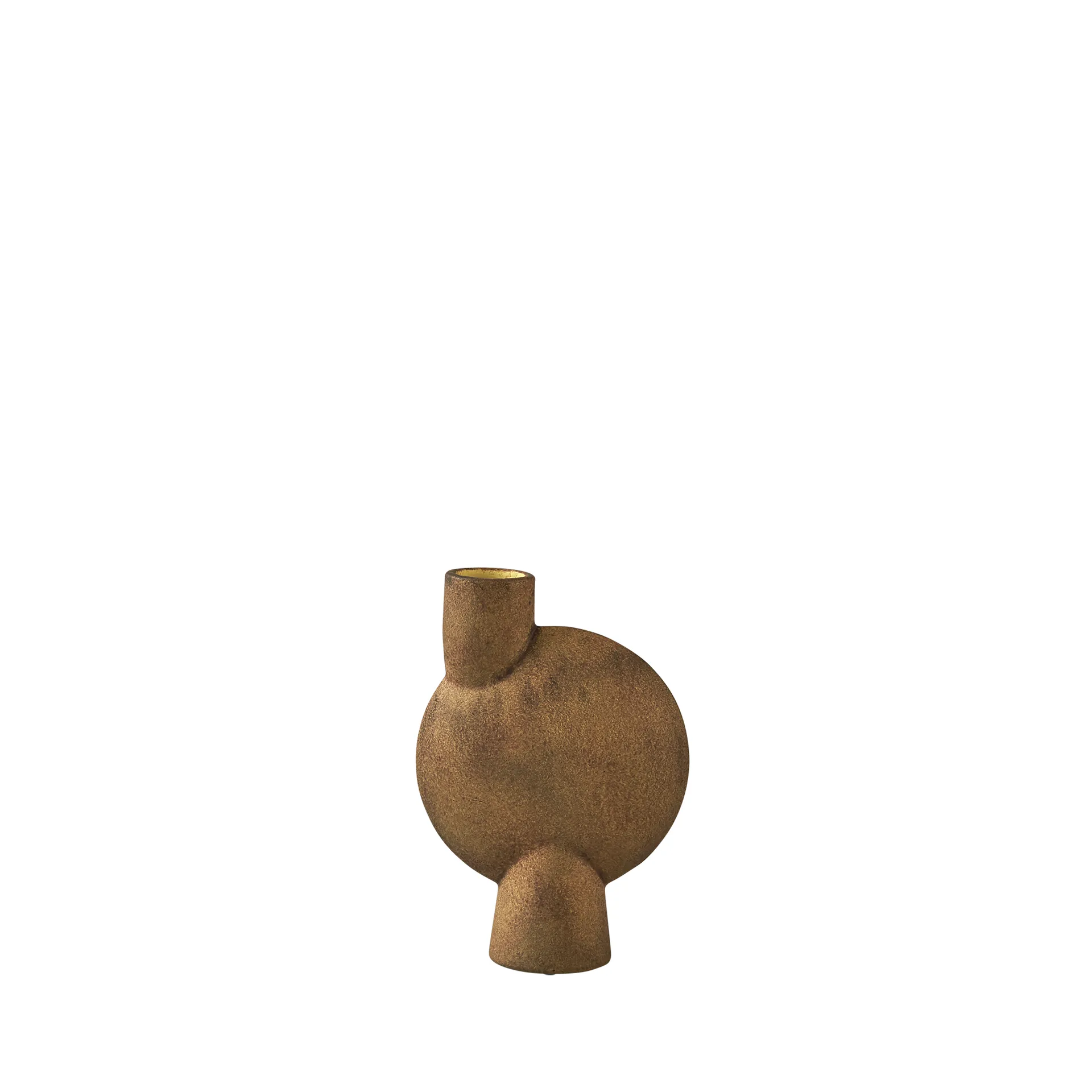 Sphere vase Bubl Medio Ø19 cm, Ochre 101 Copenhagen