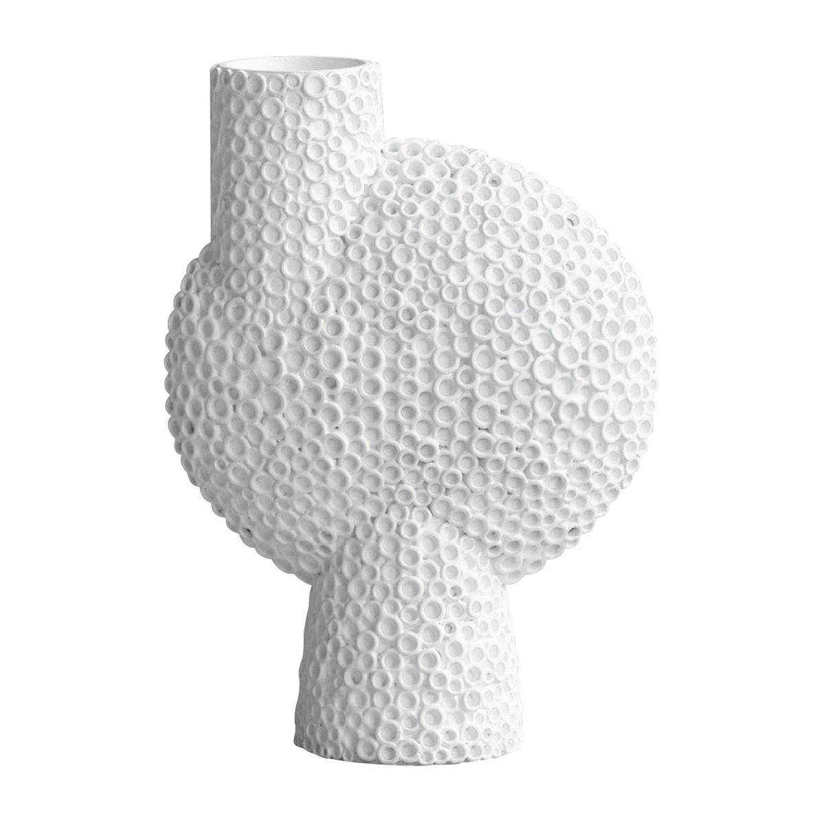 101 Copenhagen Sphere vase Bubl Shisen medio 25,5 cm Bone White