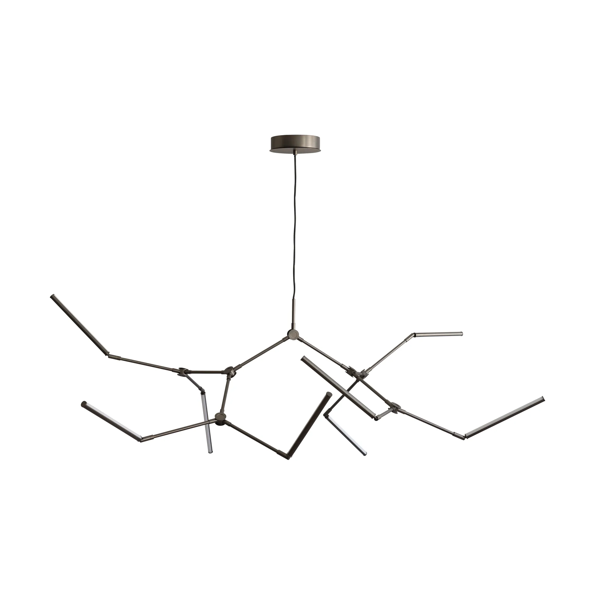 Stick chandelier lysekrone, Bronze 101 Copenhagen