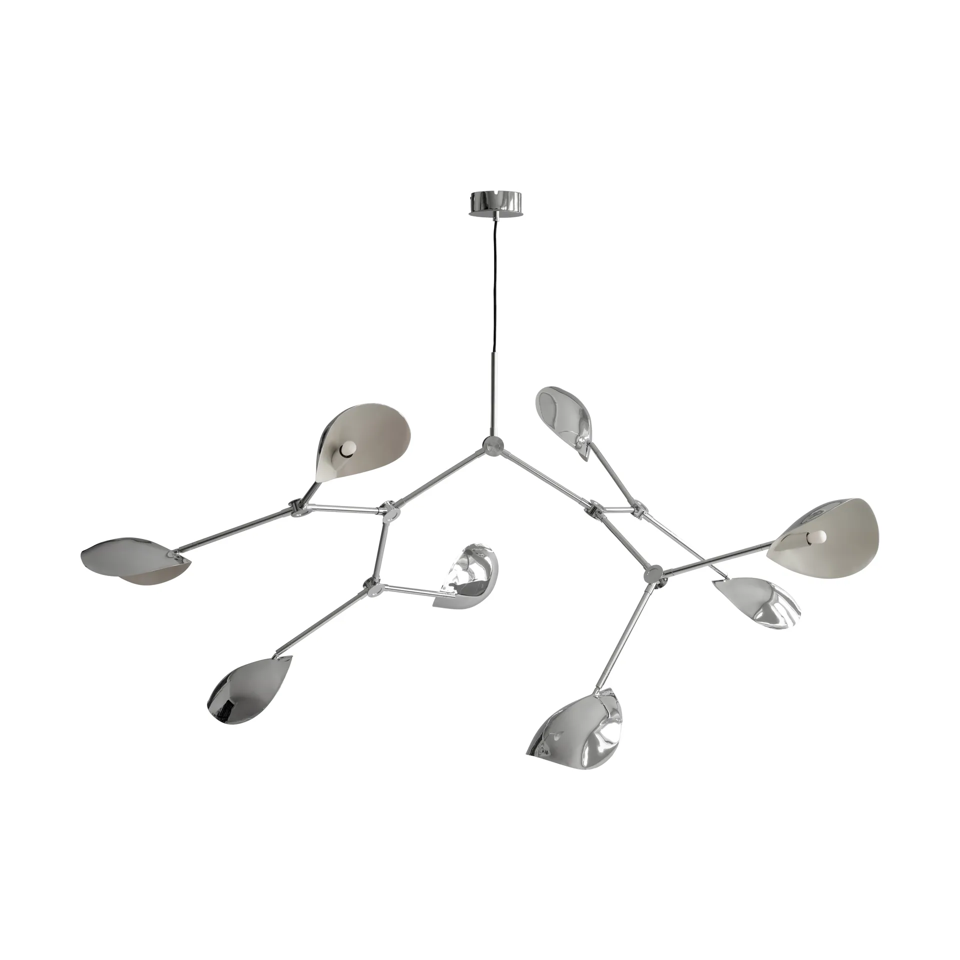 Stingray lysekrone Grande, Chrome 101 Copenhagen