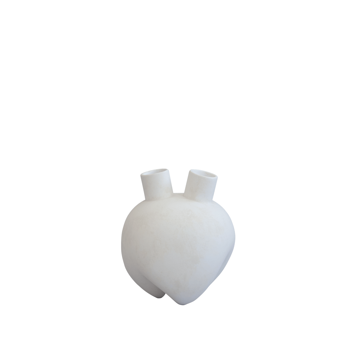 101 Copenhagen Sumo vase Horns Ø24 cm Bone white