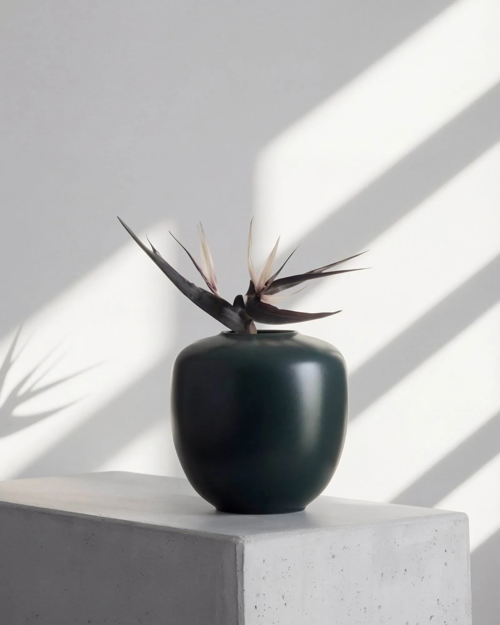 Sunao vase medio 30 cm, Mørkegrøn 101 Copenhagen