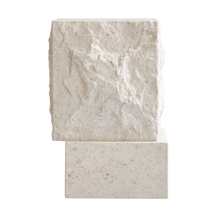Temple sidebord tall 50x33 cm, Chrome-limestone 101 Copenhagen
