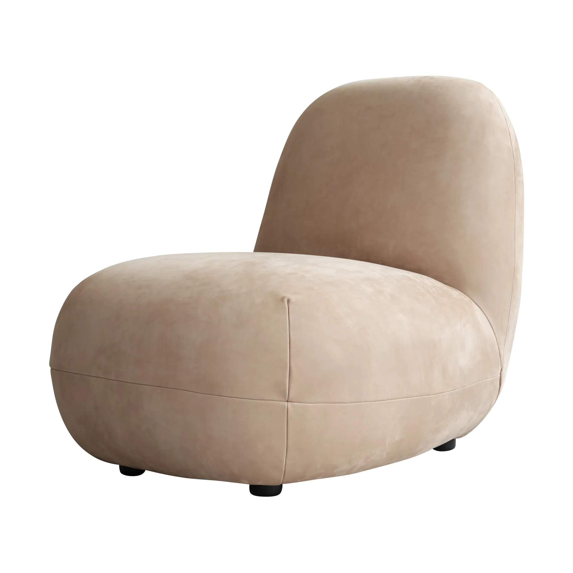 Toe Chair Flat lænestol 92x75 cm, Nubuck 101 Copenhagen