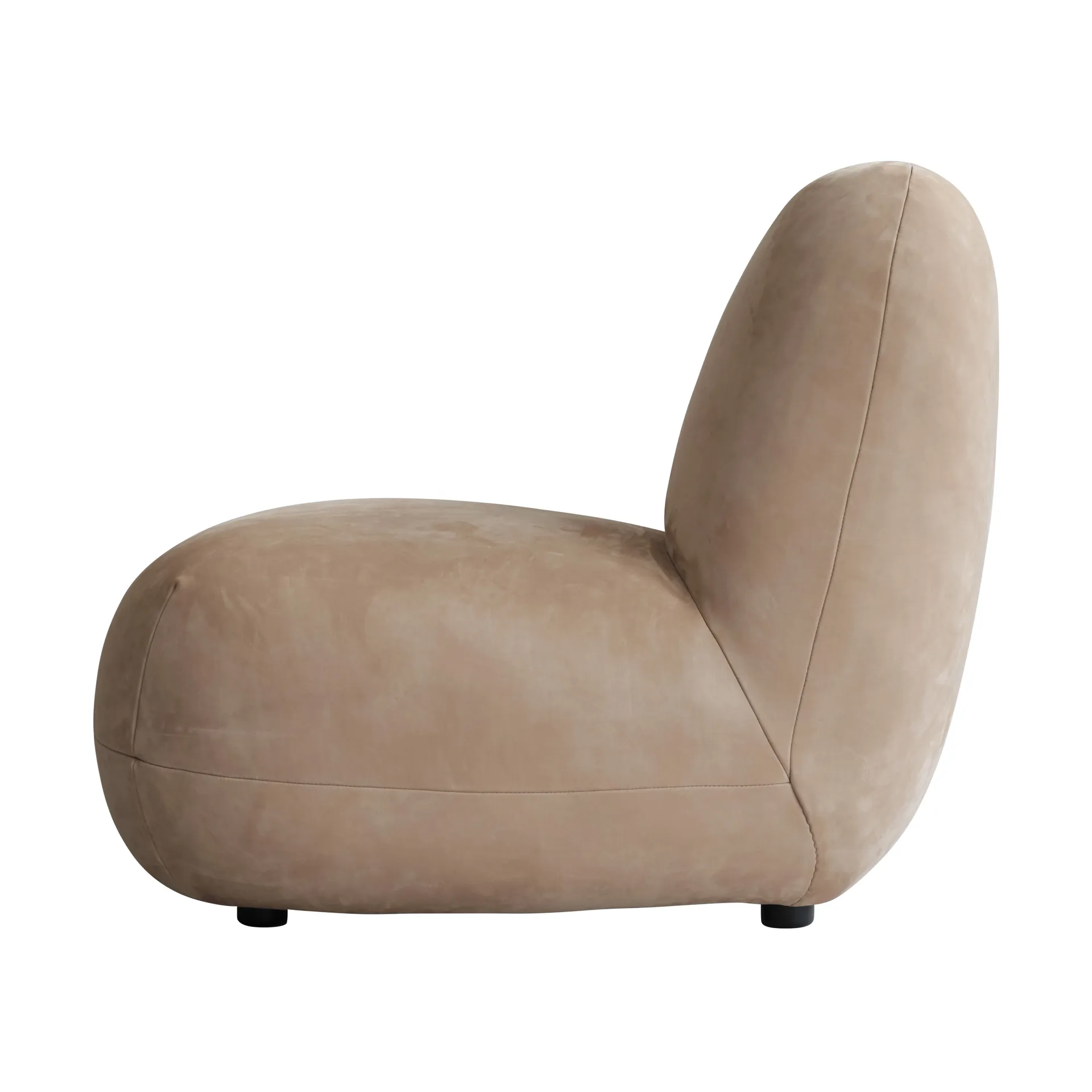 Toe Chair Flat lænestol 92x75 cm, Nubuck 101 Copenhagen