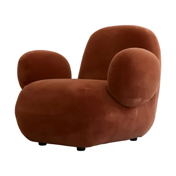 Toe Chair Flat lænestol 92x75 cm - Rust - 101 Copenhagen
