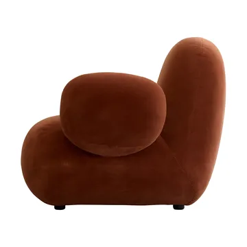 Toe Chair Flat lænestol 92x75 cm - Rust - 101 Copenhagen