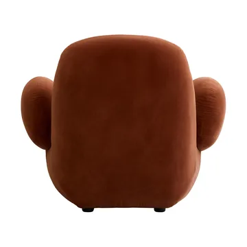 Toe Chair Flat lænestol 92x75 cm - Rust - 101 Copenhagen