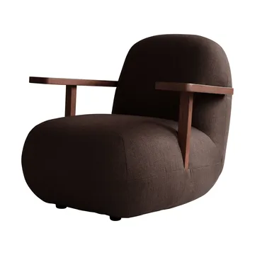 Toe chair lænestol med armlæn - Classic brown oak-mørkebrun - 101 Copenhagen