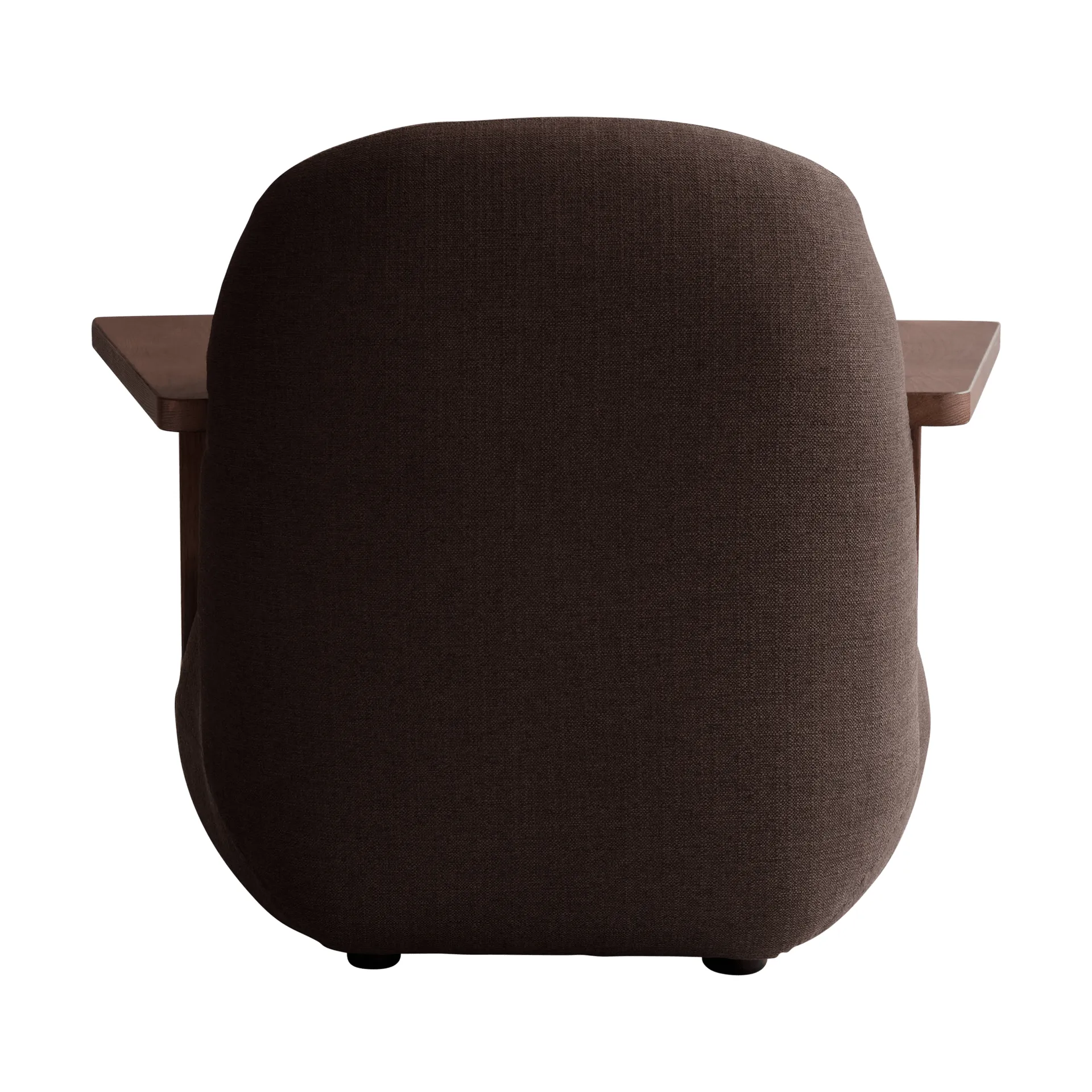 Toe chair lænestol med armlæn, Classic brown oak-mørkebrun 101 Copenhagen