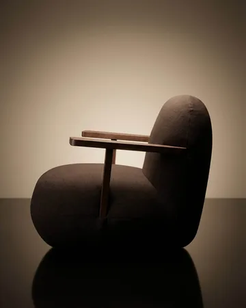 Toe chair lænestol med armlæn - Classic brown oak-mørkebrun - 101 Copenhagen