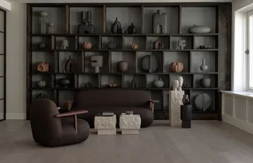Toe chair lænestol med armlæn - Classic brown oak-mørkebrun - 101 Copenhagen