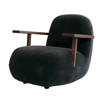Toe chair lænestol med armlæn - Classic brown oak-peat - 101 Copenhagen