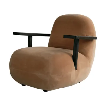 Toe chair lænestol med armlæn - Coffee sort eg-desert - 101 Copenhagen