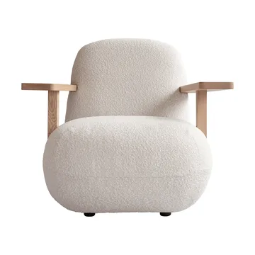 Toe chair lænestol med armlæn - Natural oak-off white - 101 Copenhagen