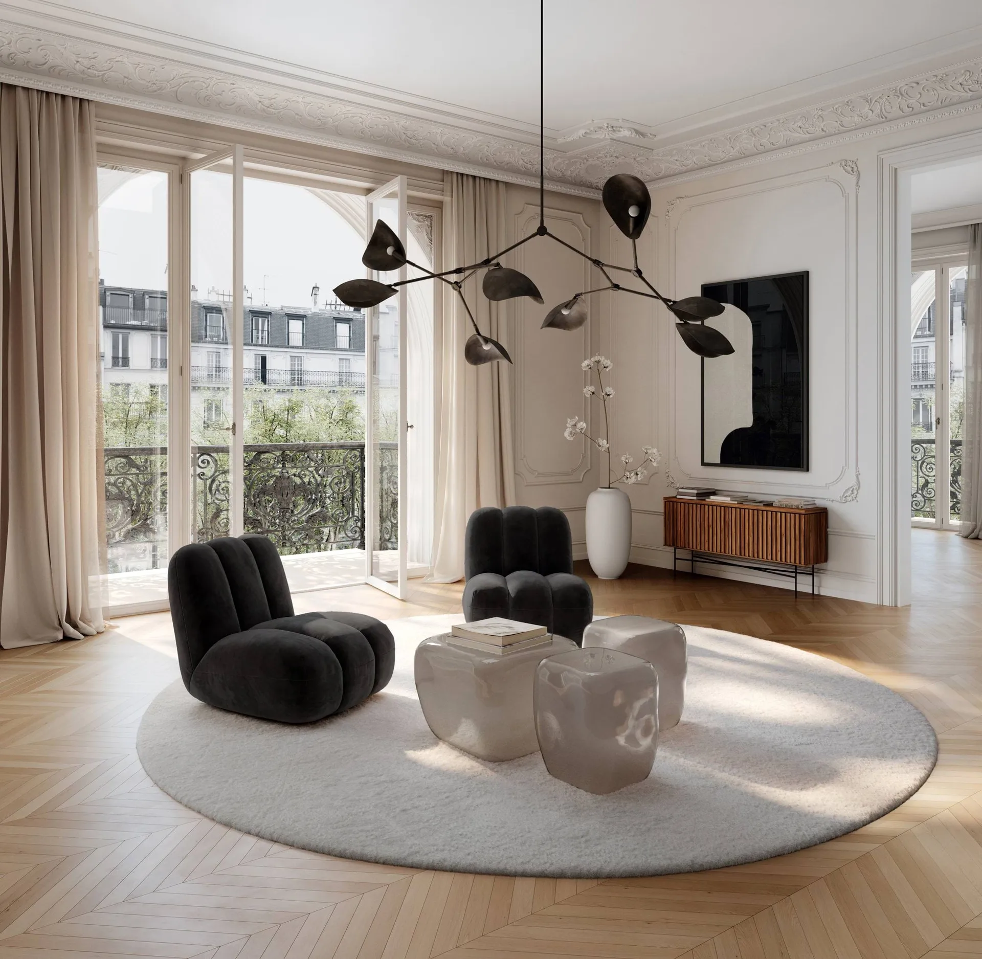 Toe loungelænestol, Tørv 101 Copenhagen