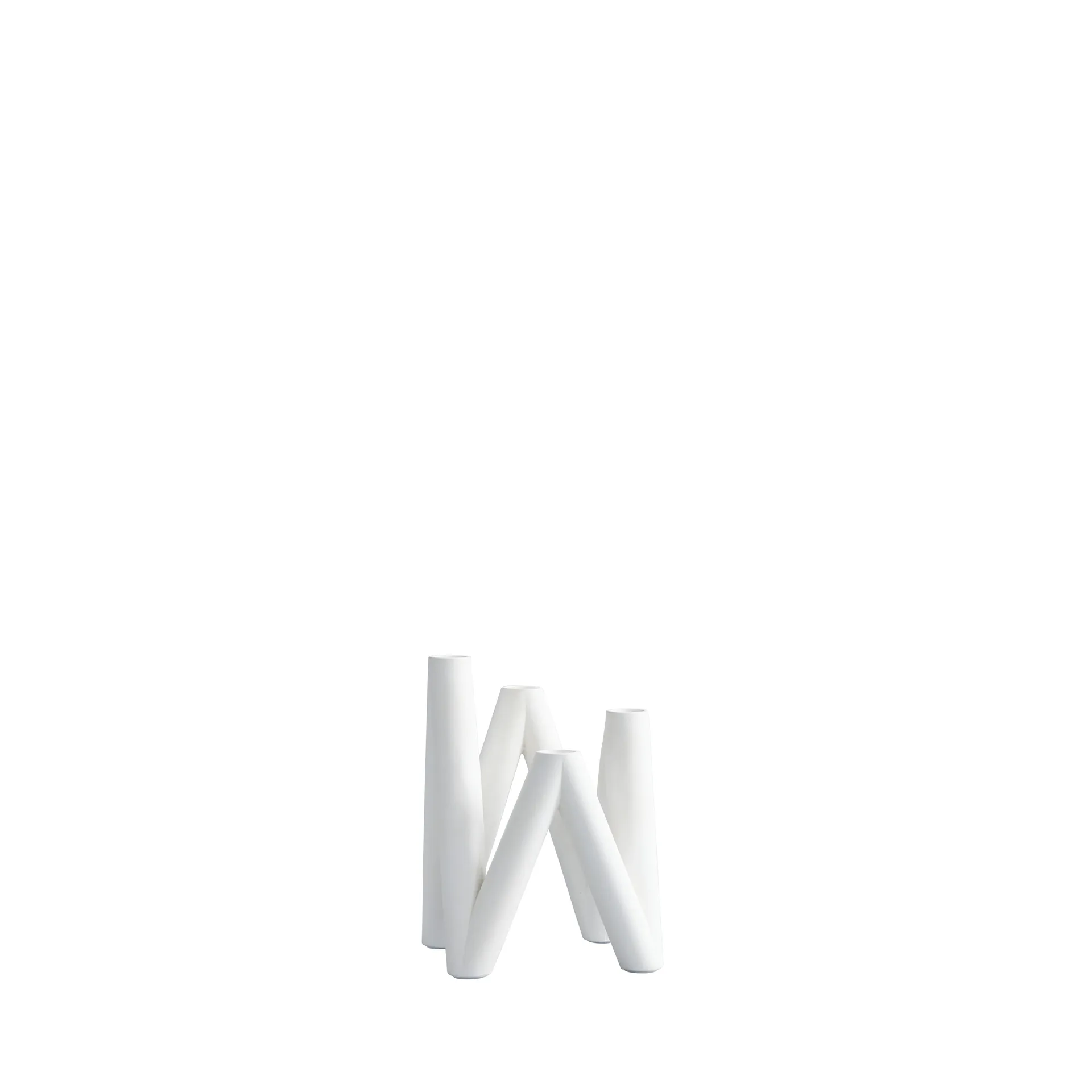 W lysestage 24 cm, Bone white 101 Copenhagen