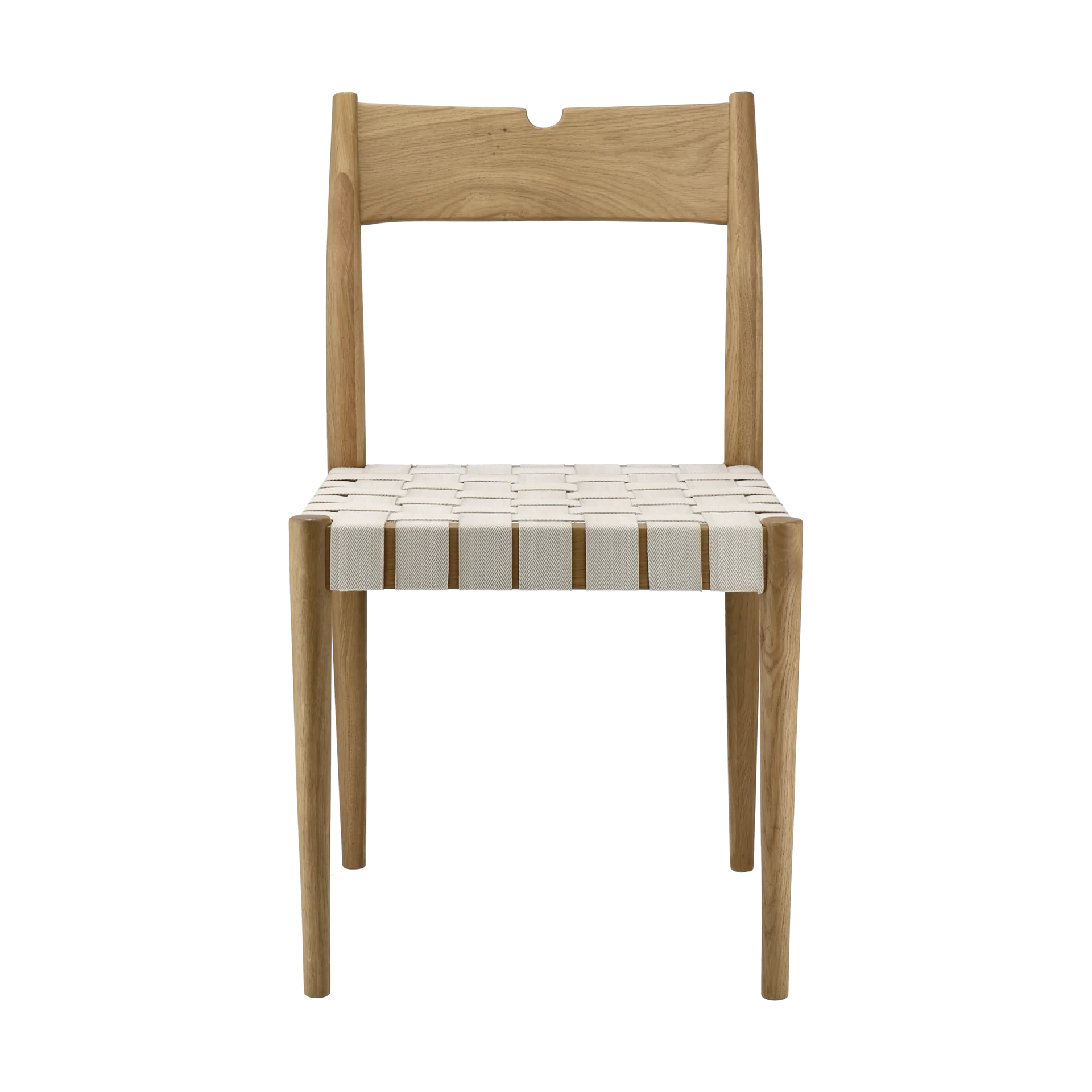 Ekeryd spisestol, Webbing-laquered oak 1898