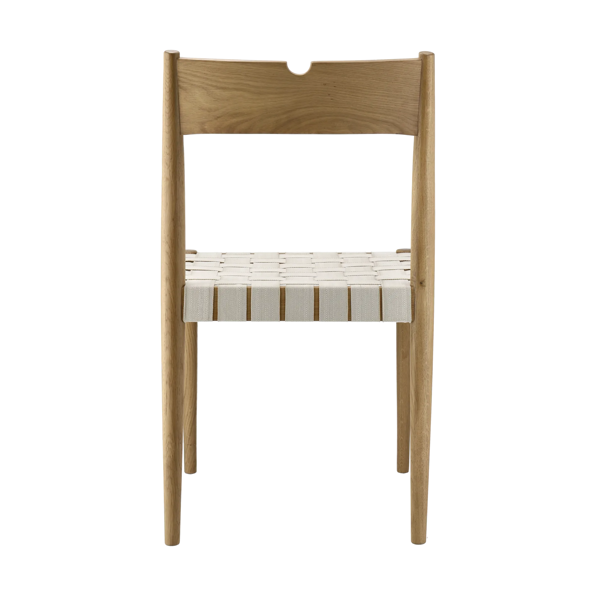Ekeryd spisestol, Webbing-laquered oak 1898