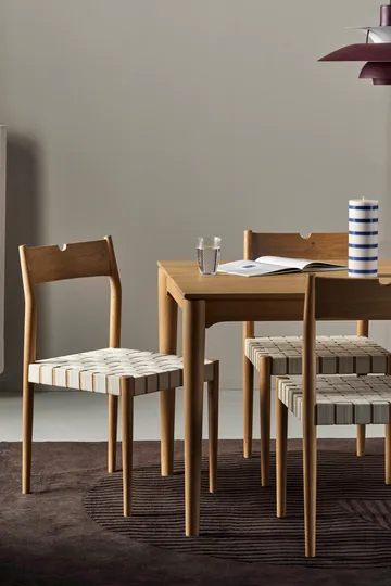 Ekeryd spisestol - Webbing-laquered oak - 1898