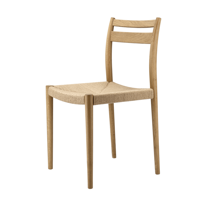 Fridhem spisestol, Papercord-laquered oak 1898