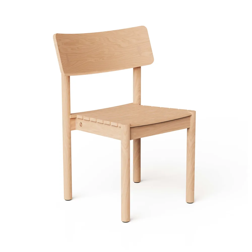 Strå stol, Teak 1898