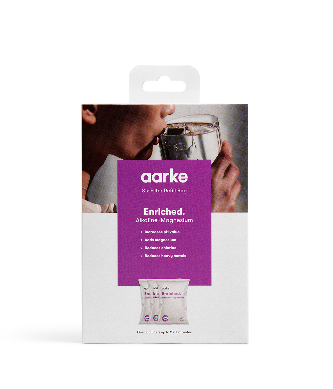 Aarke Aarke filter refill 3-pakning Enriched