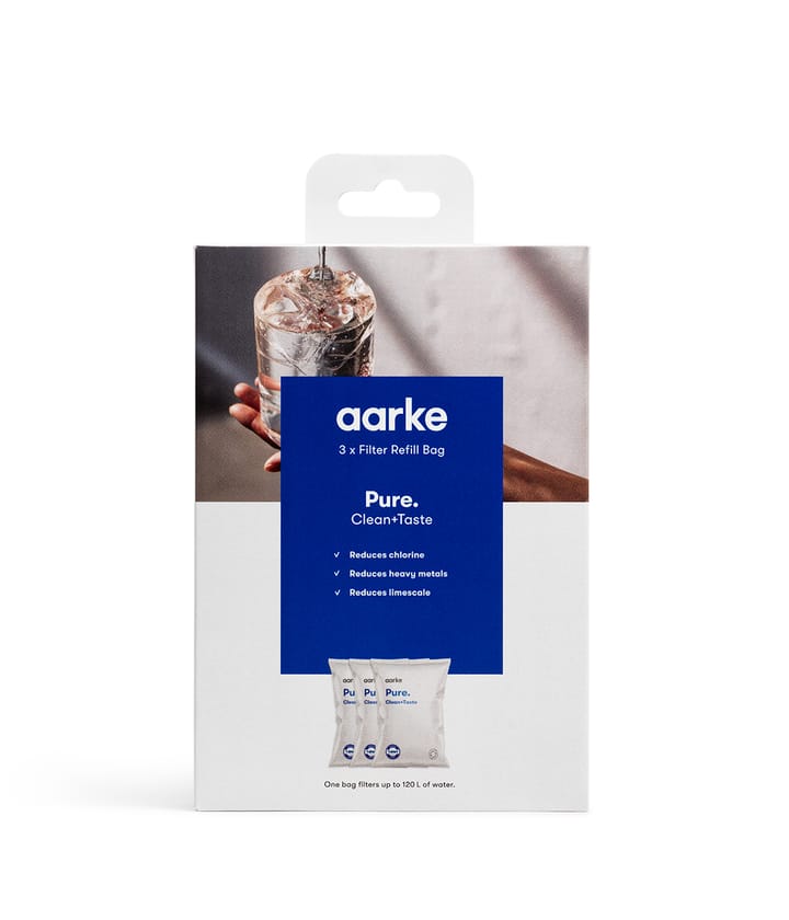 Aarke filter refill 3-pakning - Pure - Aarke