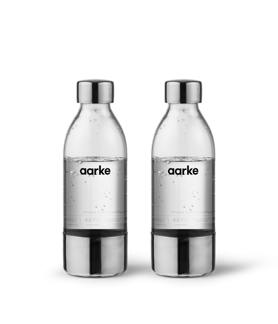 Aarke Aarke PET vandflaske 65 cl 2-pak Blankpoleret rustfrit stål