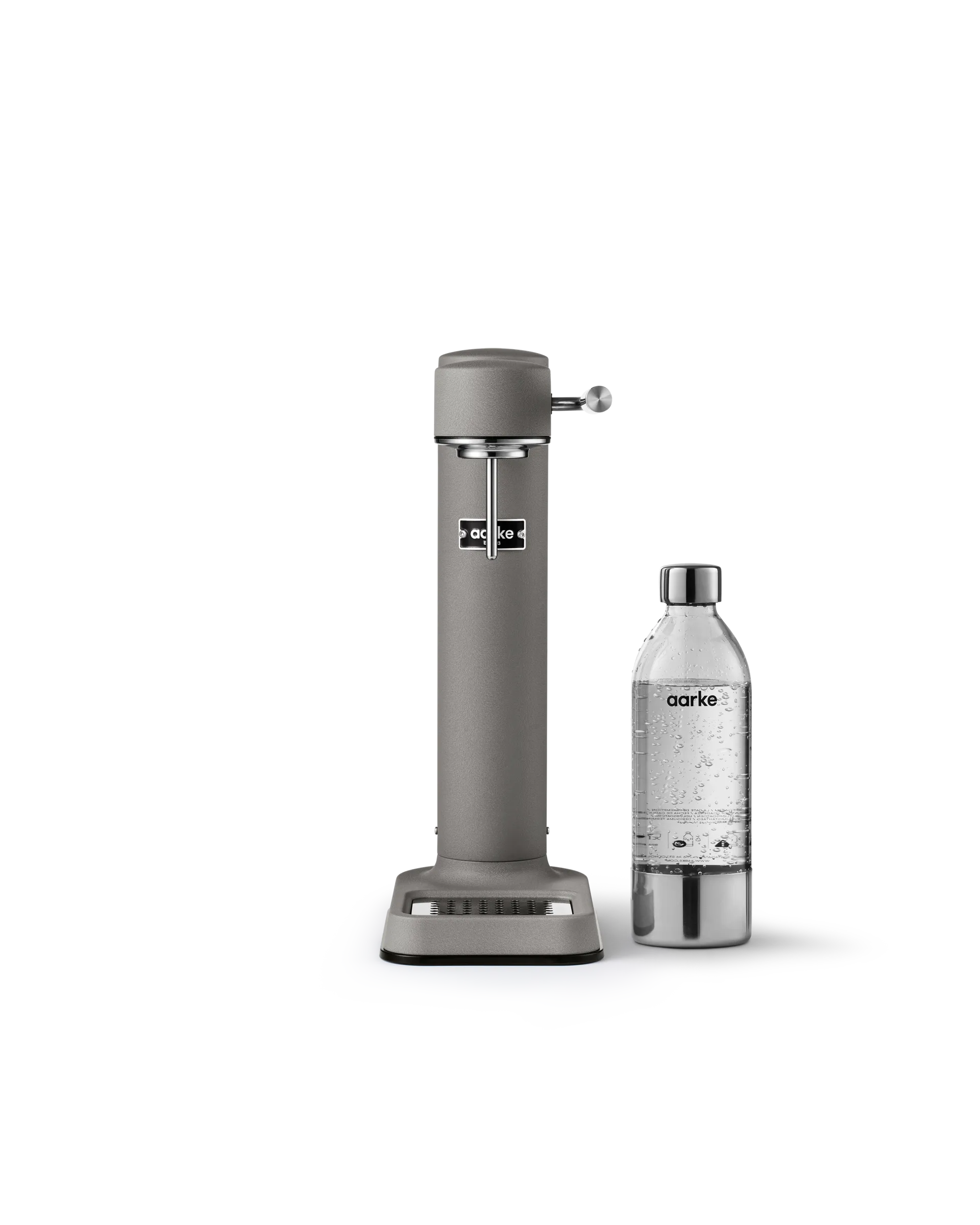 Carbonator 3 sodavandsmaskine, Matgrå Aarke