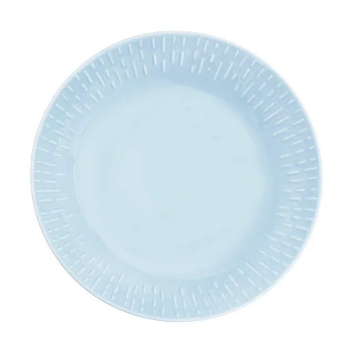Confetti pastatallerken - Aqua, Ø23 cm - Aida