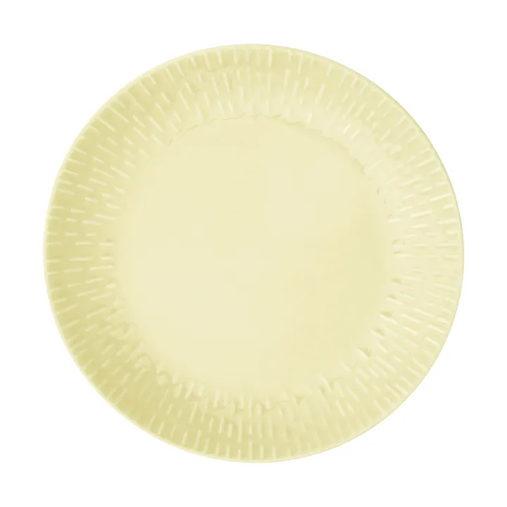 Confetti tallerken - Lemon, Ø24 cm - Aida