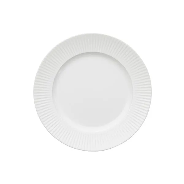 Aida Groovy tallerken 21 cm Hvid