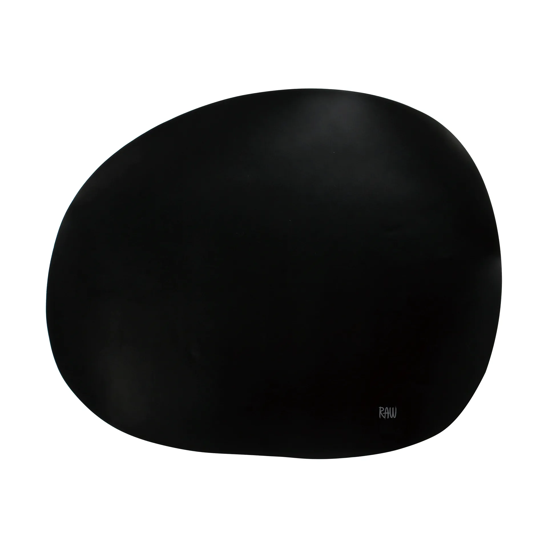 Raw creative dækkeserviet silikone 41x33,5 cm, Sort Aida