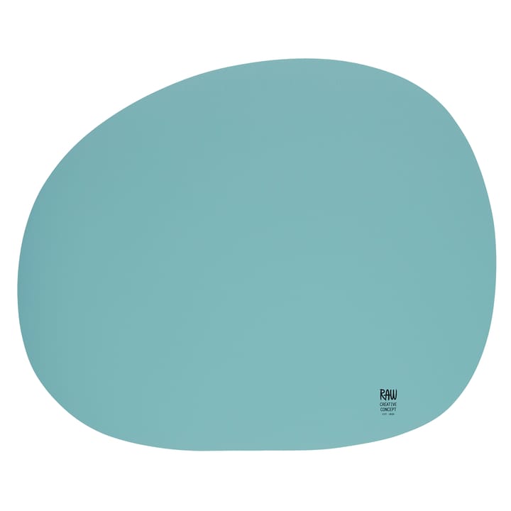 Raw dækkeserviet 41 x 33,5 cm, Mint blue Aida