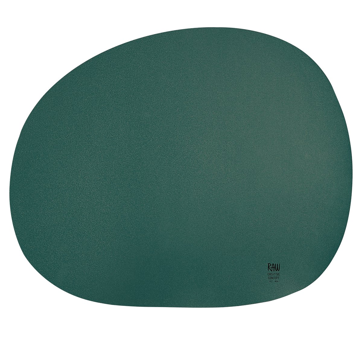 Aida Raw dækkeserviet 41 x 33,5 cm Mørkegrøn