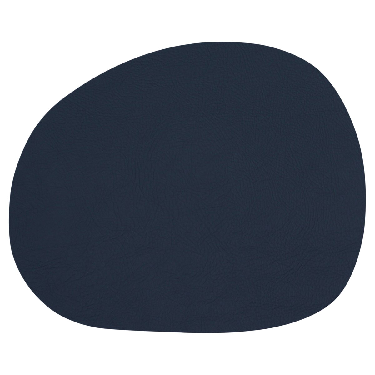 Aida Raw dækkeserviet læder Dark blue buffalo (mørkeblå)