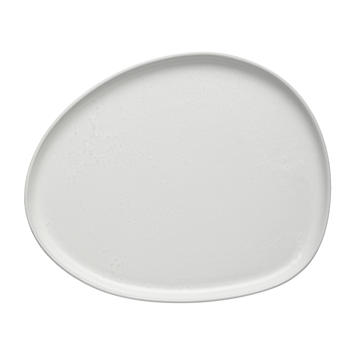 Aida Raw Organic frokosttallerken 24×21 cm Arctic White