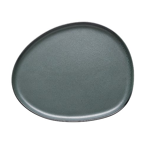 Raw Organic frokosttallerken 24x21 cm, Northern Green Aida