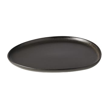 Raw Organic frokosttallerken 24x21 cm - Titanium Black - Aida