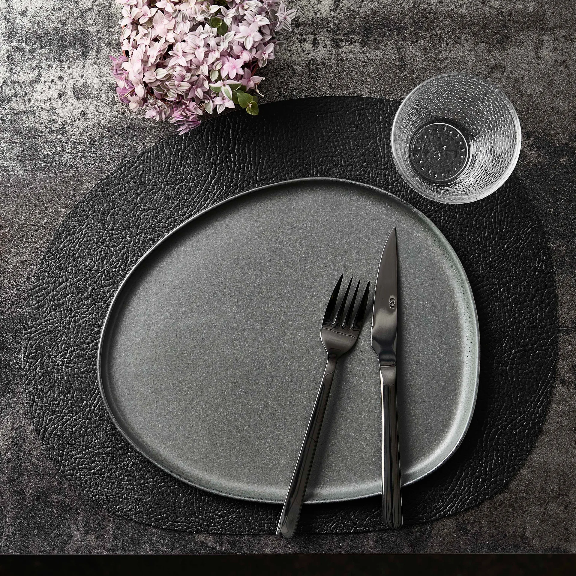 Raw Organic tallerken 29x25 cm, Northern Green Aida