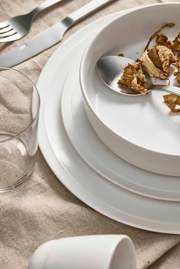 Raw suppetallerken Ø19,4 cm - Pure Porcelain - Aida