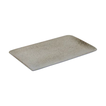 Raw tallerken 23,5x15 cm - Sandy beige - Aida