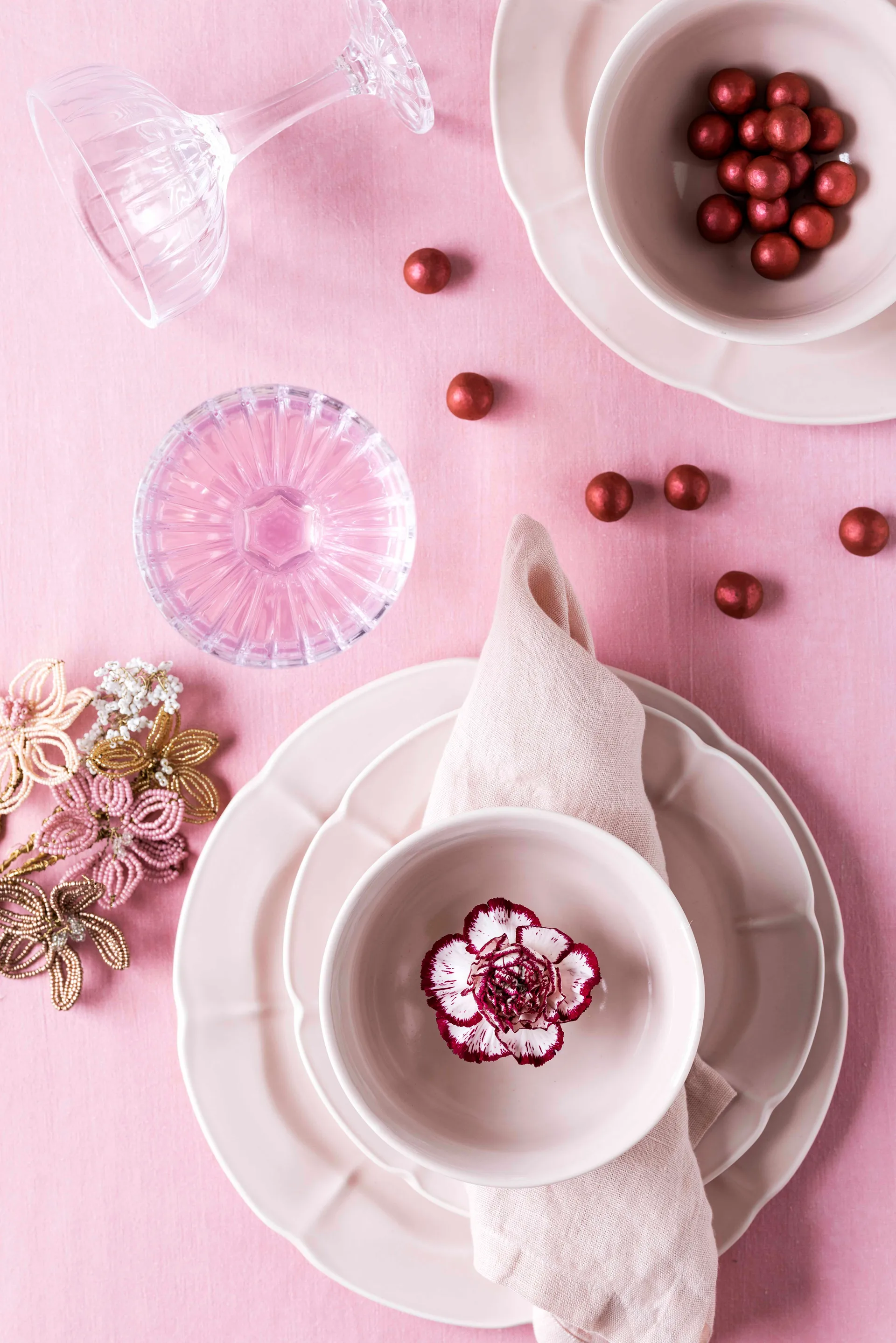 Søholm Solvej skål 15 cm, Soft pink Aida