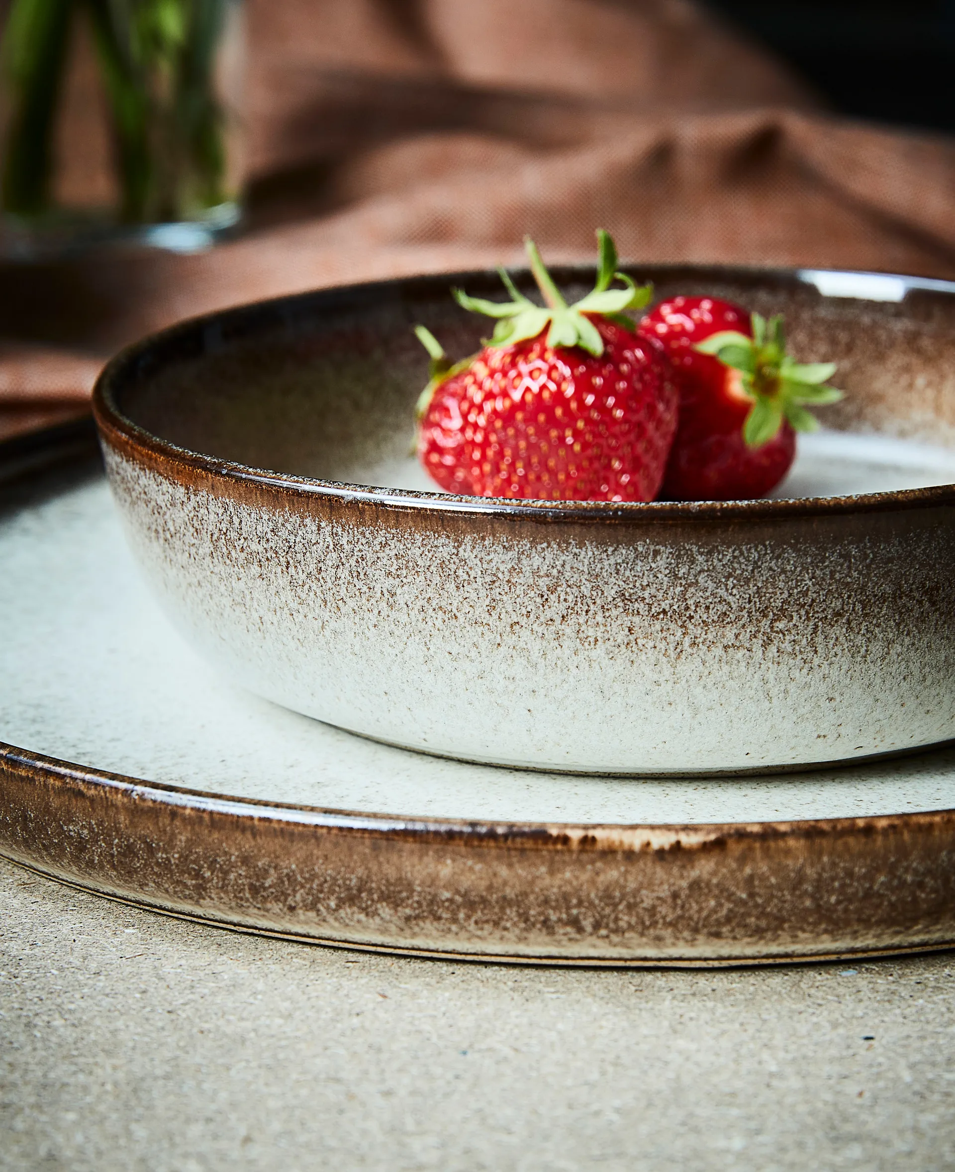 Søholm Sonja tallerken Ø27 cm, Brown Aida