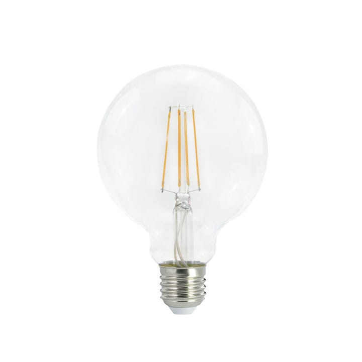 Airam Filament LED 3-trins dæmpning-globe lyskilde, klar, med hukommelse, 95mm e27, 7w Airam